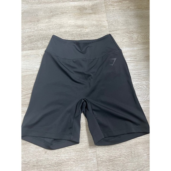 (S) NWOT Gymshark Power Original Tight Shorts - Black - Picture 1 of 3